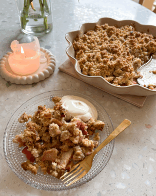 rabarbercrumble