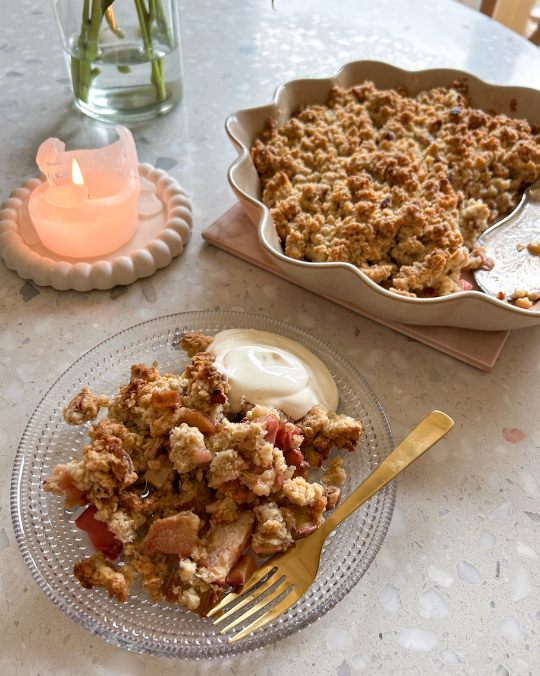 rabarbercrumble