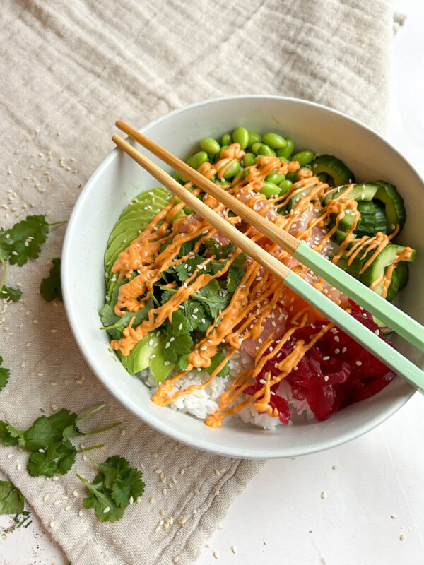 Poke bowl med laks