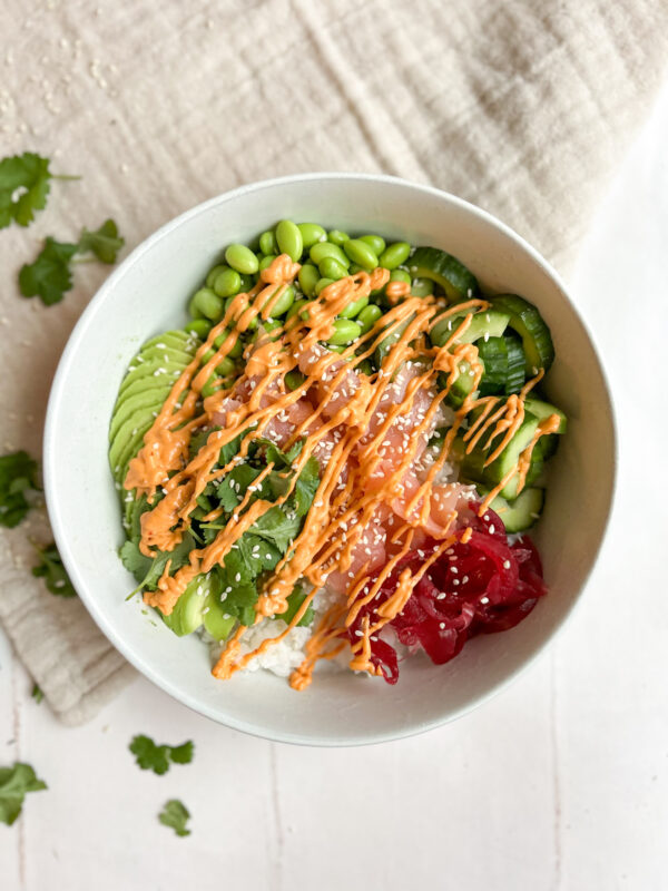 Poke bowl med laks