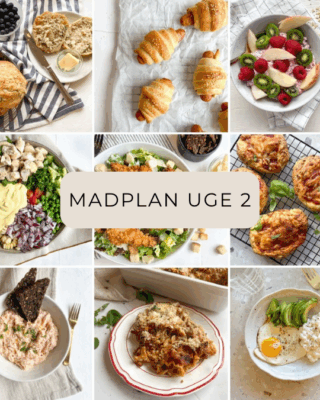 Madplan uge 2
