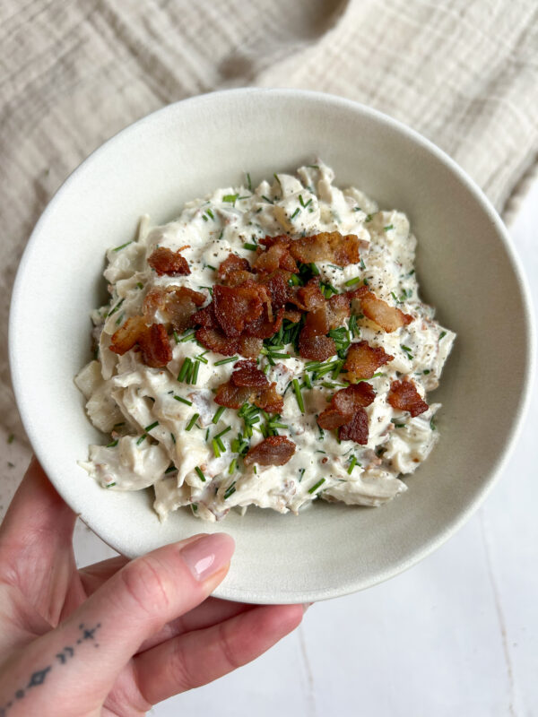 Fedtfattig hønsesalat
