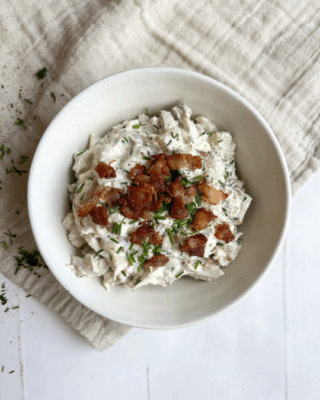 Fedtfattig hønsesalat