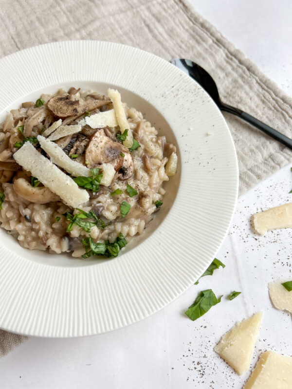 Svamperisotto med parmesan