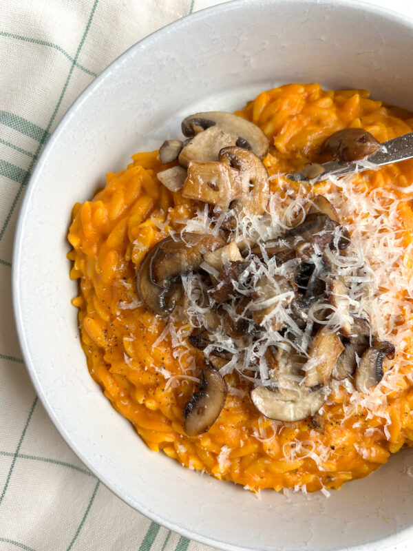 Orzotto med hokkaido