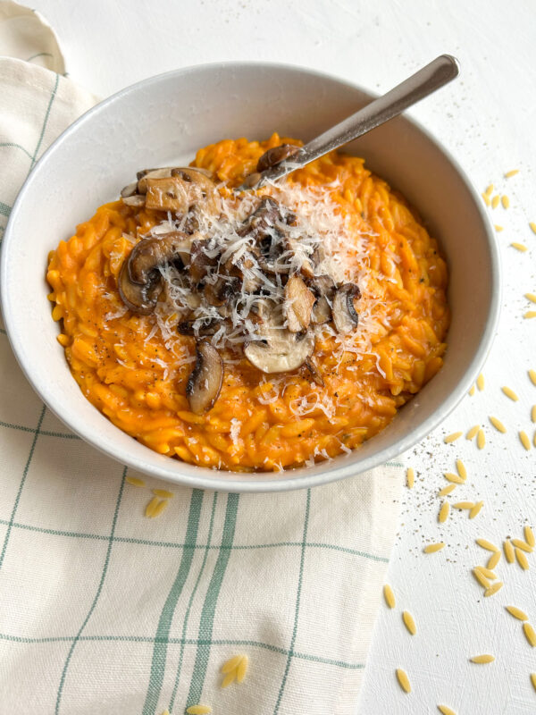 Orzotto med hokkaido