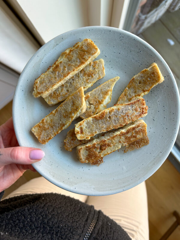 French toast sticks til baby