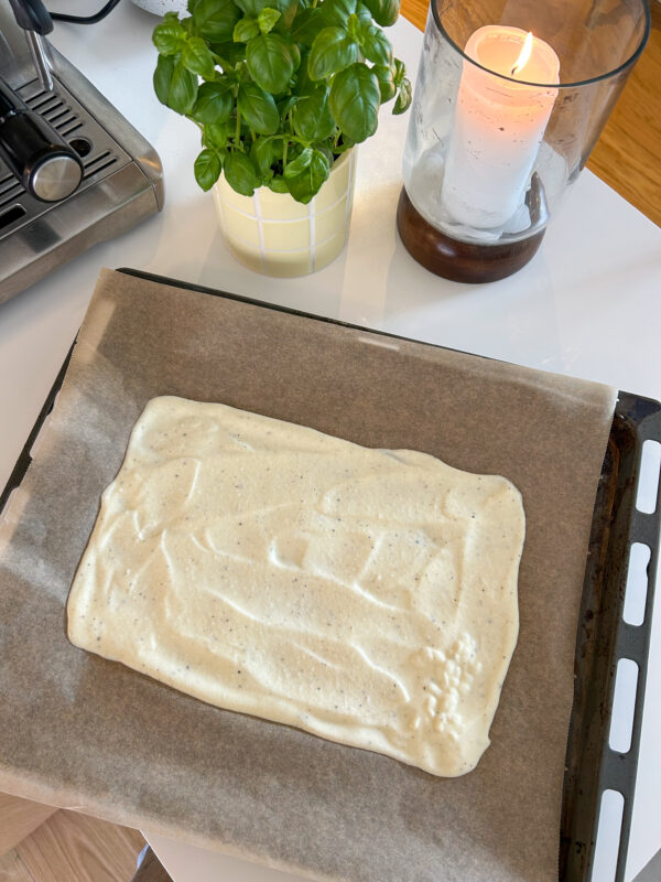 Fladbrød med hytteost