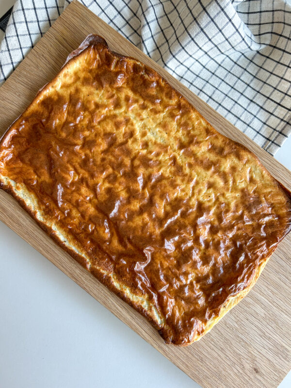 Fladbrød med hytteost