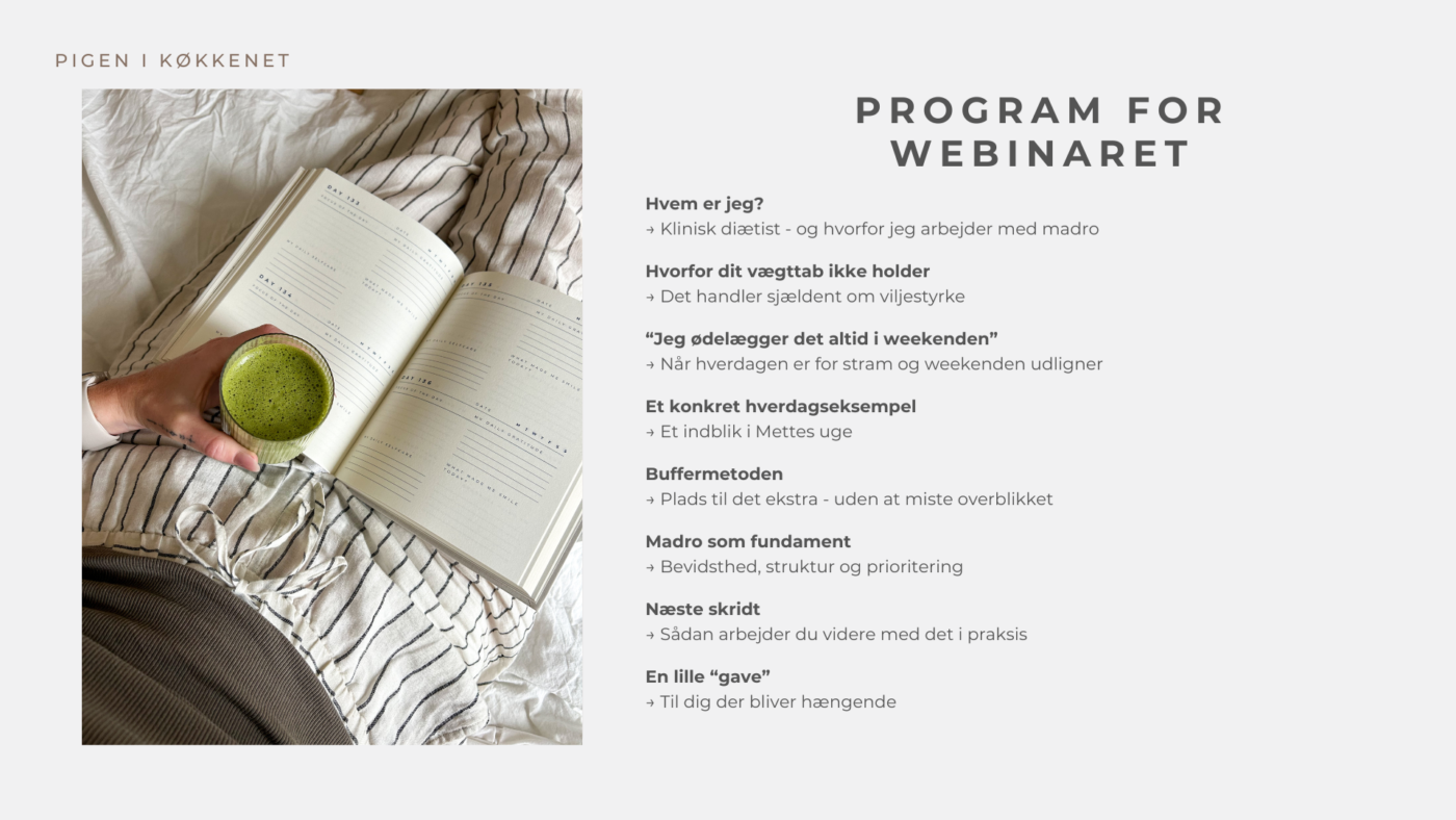 gratis webinar om vægttab