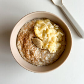 Havregrød med banan (+6 mdr.)