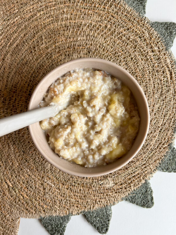 Havregrød med banan (+6 mdr.)