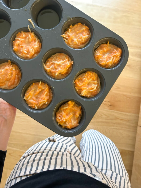 Gulerodsmuffins til baby