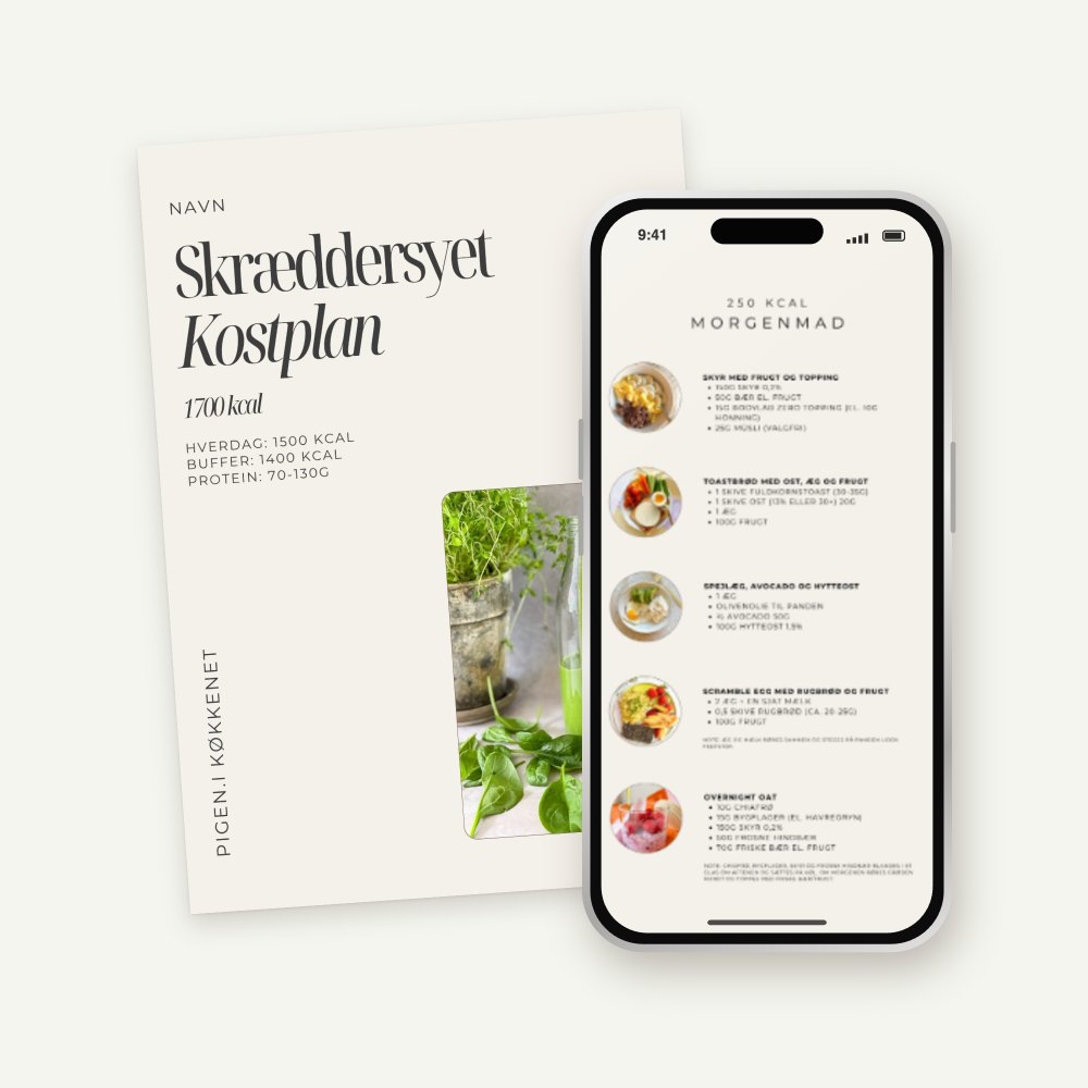 Skræddersyet kostplan