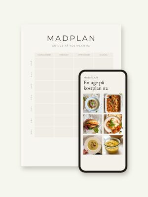 Madplan: En uge på kostplan #2