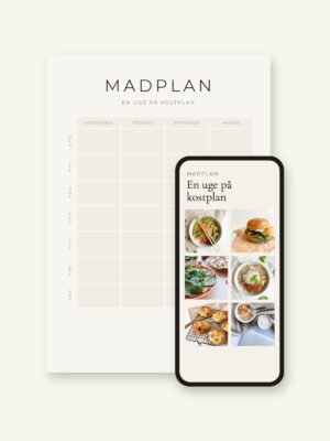 Madplan: En uge på kostplan