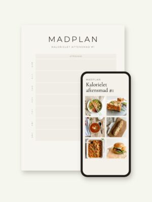 Madplan: Kalorielet aftensmad #1