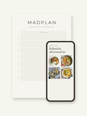 Madplan: Kalorielet aftensmad #2