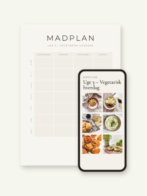 Madplan: Uge 3 – Vegetarisk hverdag