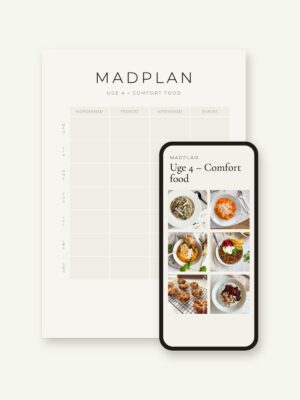 Madplan: Uge 4 – Comfort food