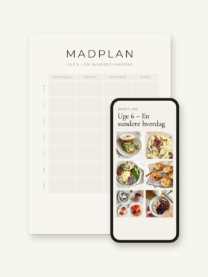 Madplan: Uge 6 – En sundere hverdag