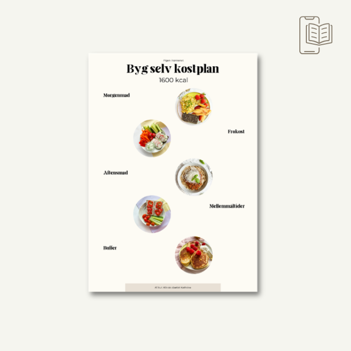 Byg selv kostplan 1600 kcal